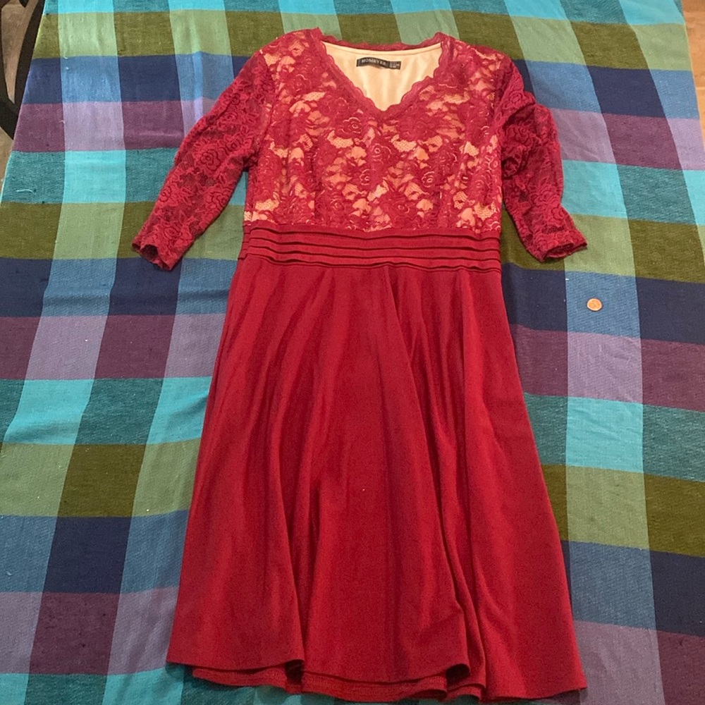 Merlot dress